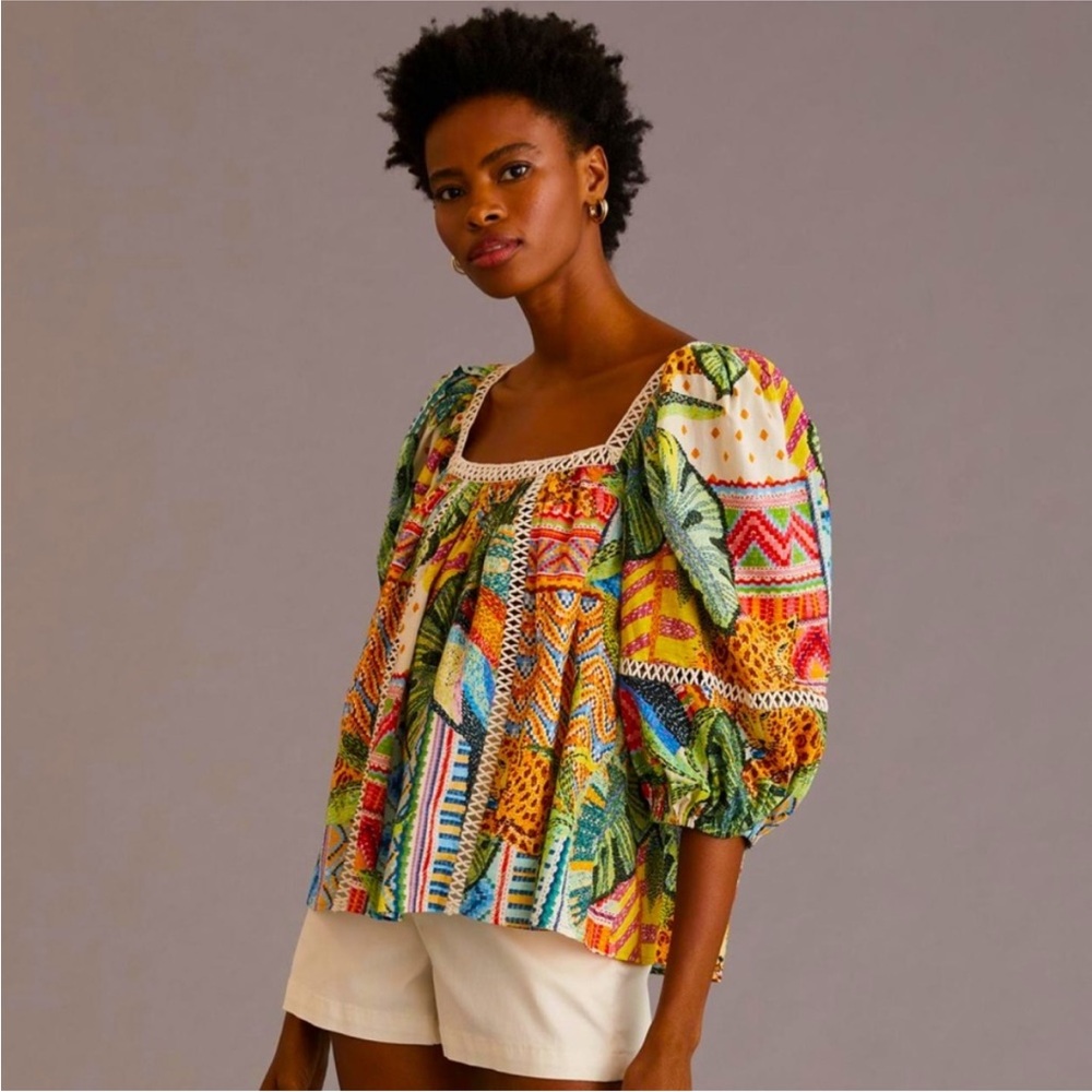 Farm Rio from Anthropologie Blouse
